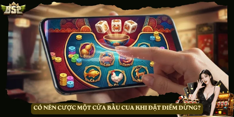 Có nên cược một cửa Bầu Cua khi đặt điểm dừng?