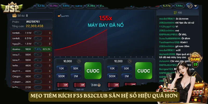 Mẹo Tiêm Kích F35 B52club săn hệ số hiệu quả hơn